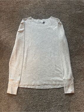 Fundamental Coast Light Gray Long Sleeve Women's Shirt. Brand new without tags